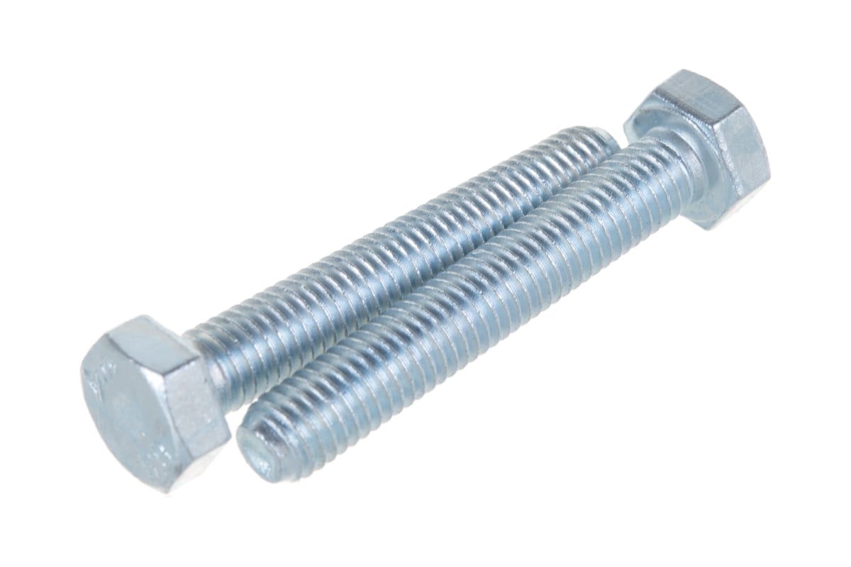 БОЛТ DIN 933 M8 50 мм /5.8/ оцинкованный