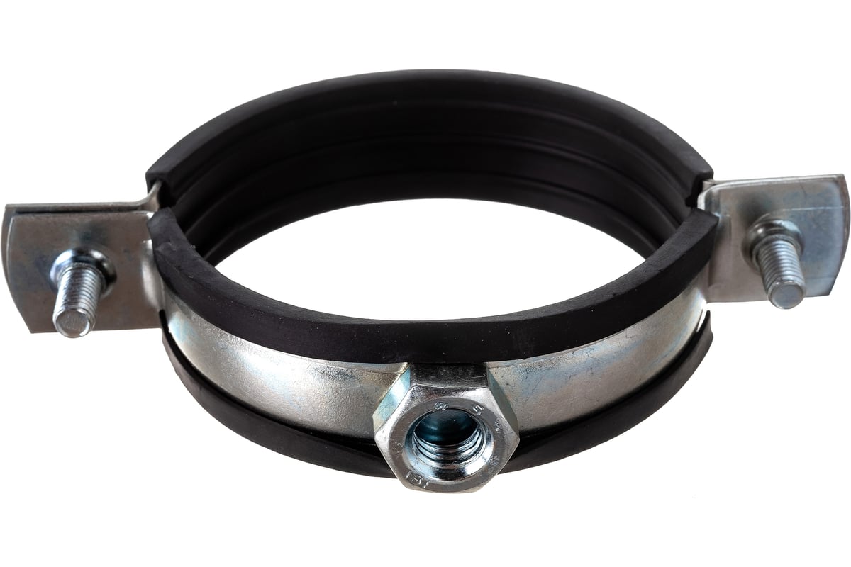 ХОМУТ трубный с гайкой М10 74-80 мм