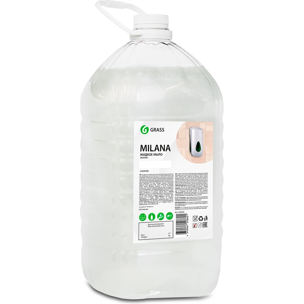 Мыло жидкое с перламутром 5 л Чистота рук VCLEAN