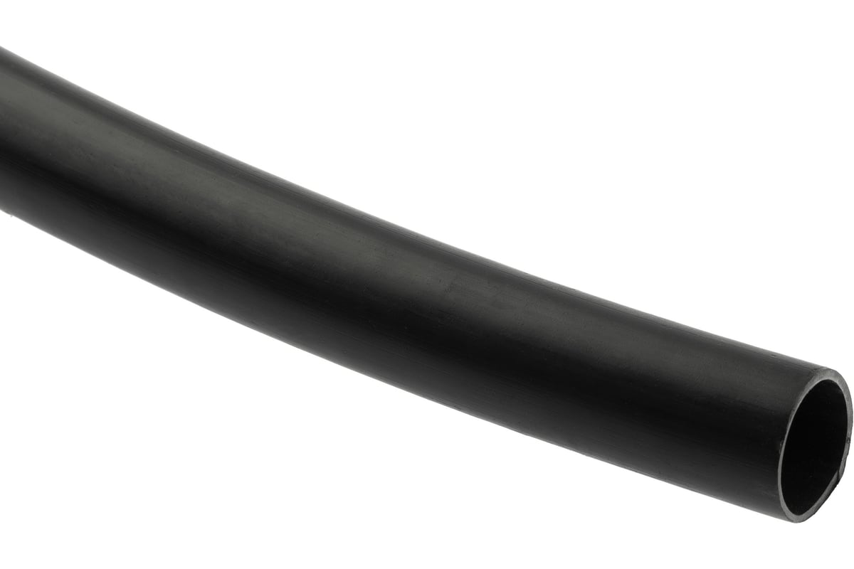ТРУБА ПНД D25 мм гладкая тяжелая цв. черный