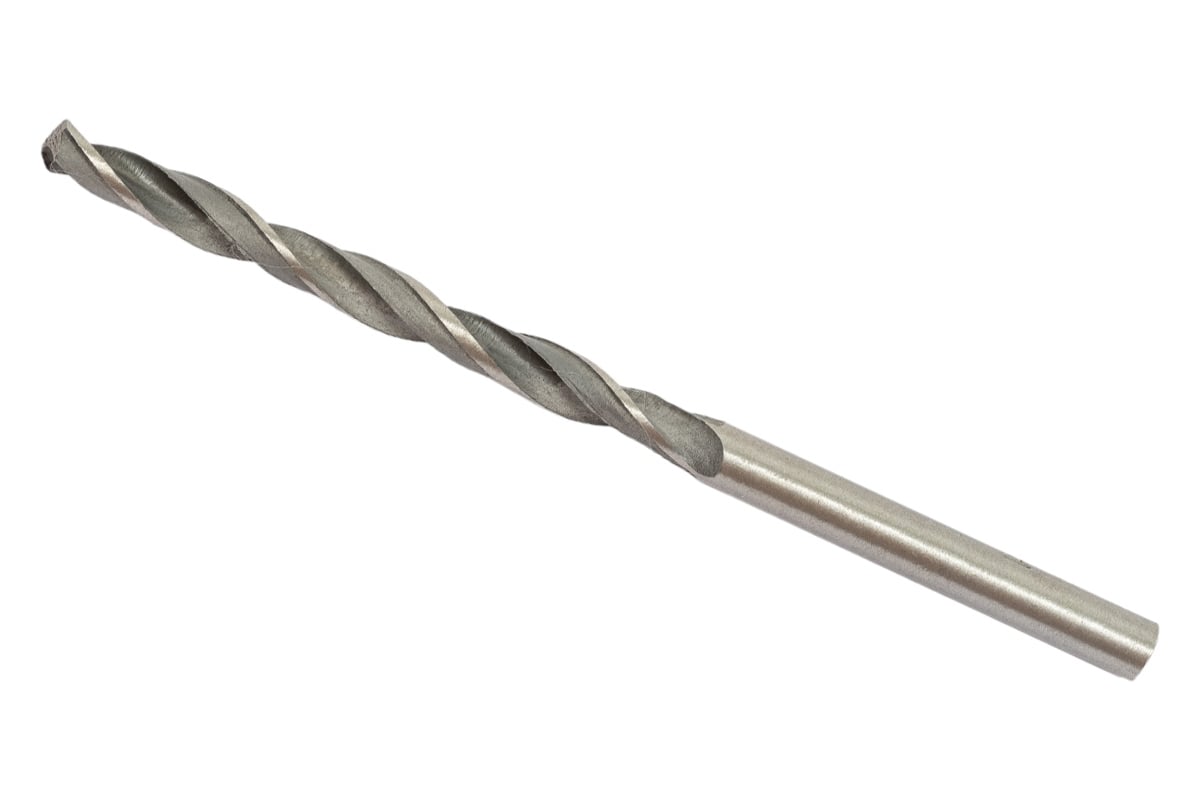 СВЕРЛО спиральное 4,0х43х75 мм по металлу Р6М5 цилиндр РЕЗОЛЮКС