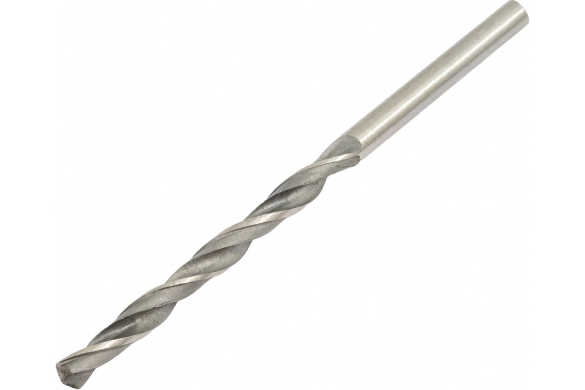 СВЕРЛО спиральное 4,0х43х75 мм по металлу Р6М5 цилиндр РЕЗОЛЮКС — фото 3