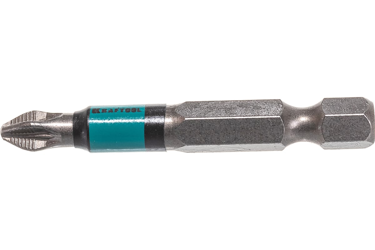 БИТА PZ2 50 мм магнитная с насечкой E1/4" Optimum Line KRAFTOOL — фото 4