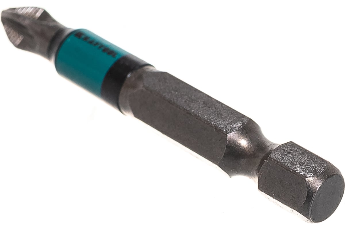 БИТА PZ2 50 мм магнитная с насечкой E1/4" Optimum Line KRAFTOOL — фото 8