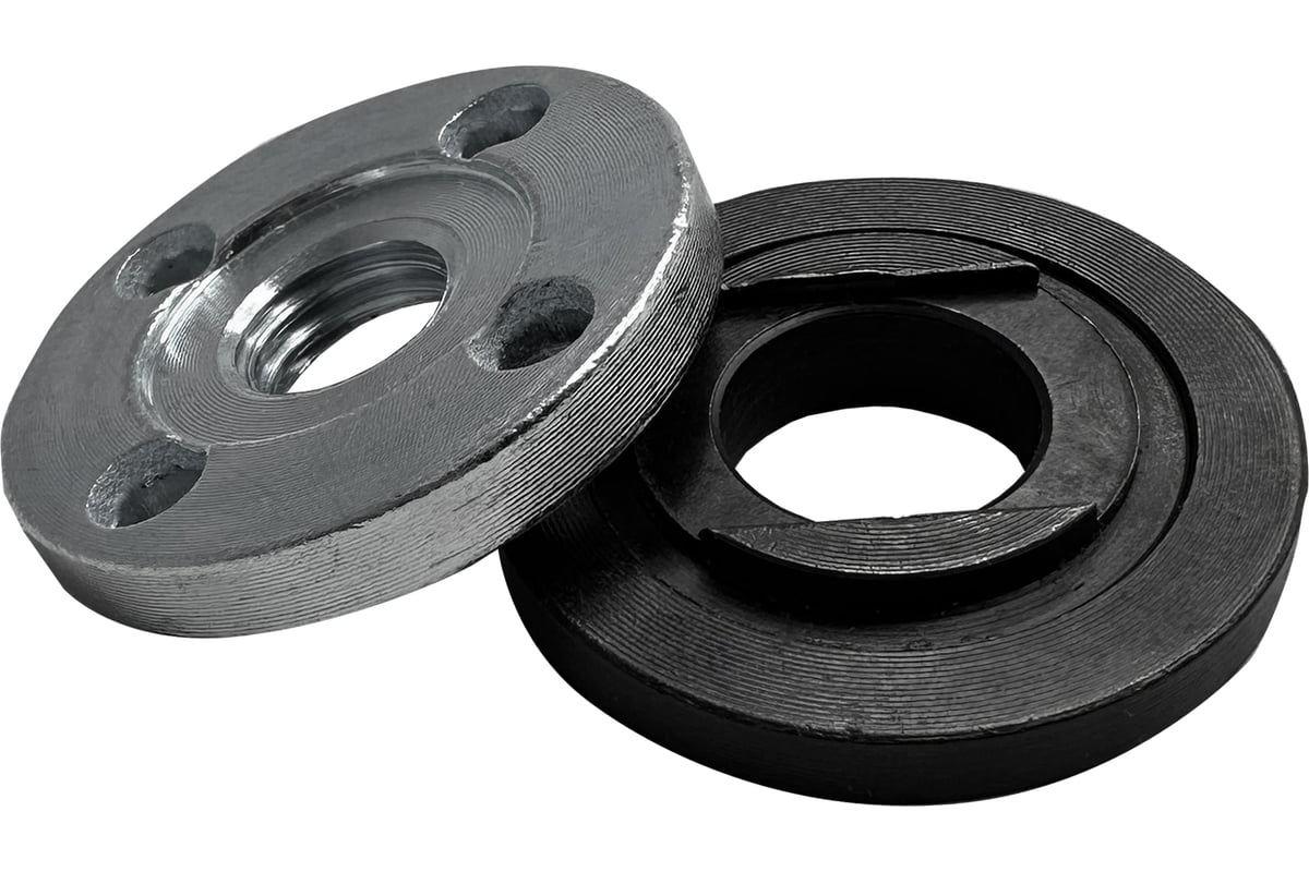 КОМПЛЕКТ для УШМ гайка М14 с опорным фланцем VERTEXTOOLS