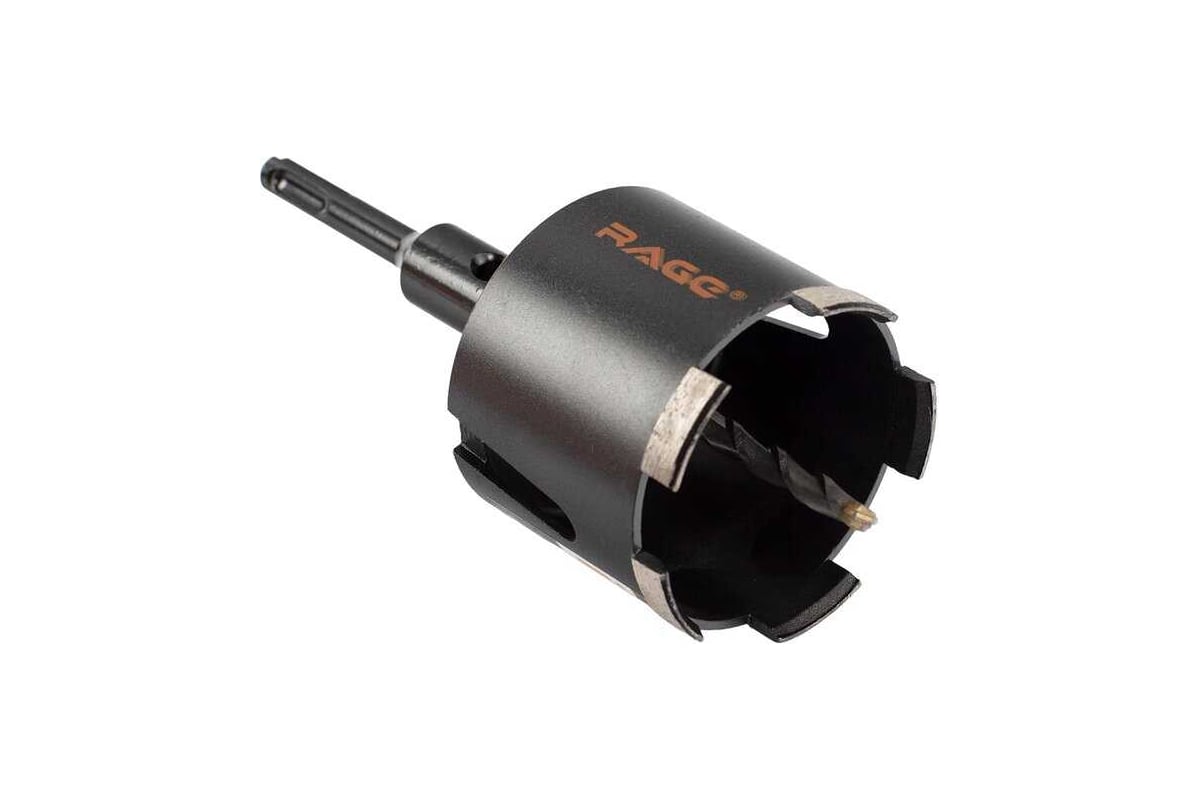 КОРОНКА алмазная 70 мм D80 мм по бетону с центрирующим сверлом SDS-plus by VIRA RAGE