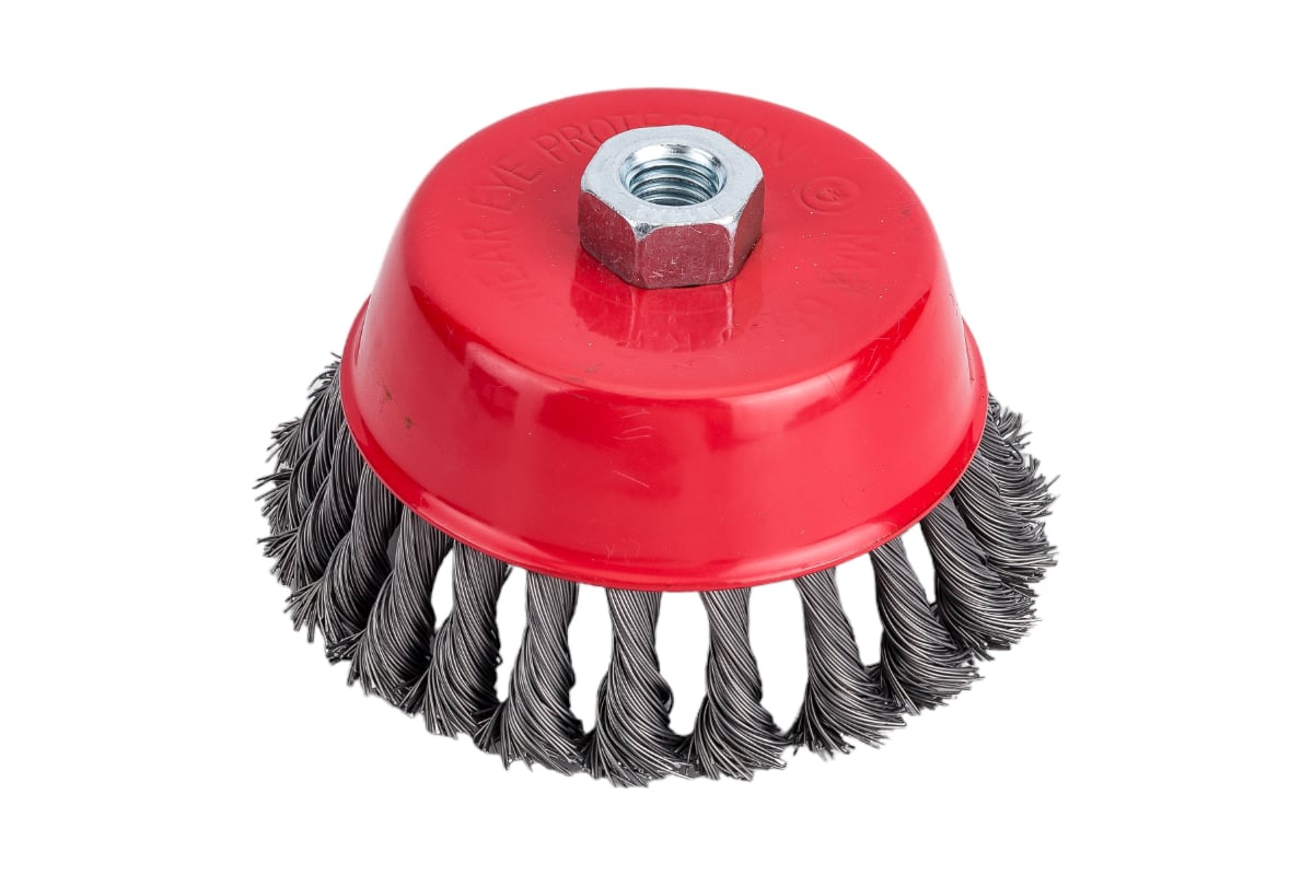 КОРЩЕТКА чашечная 125 мм витая М14 для УШМ SAMTOOLS