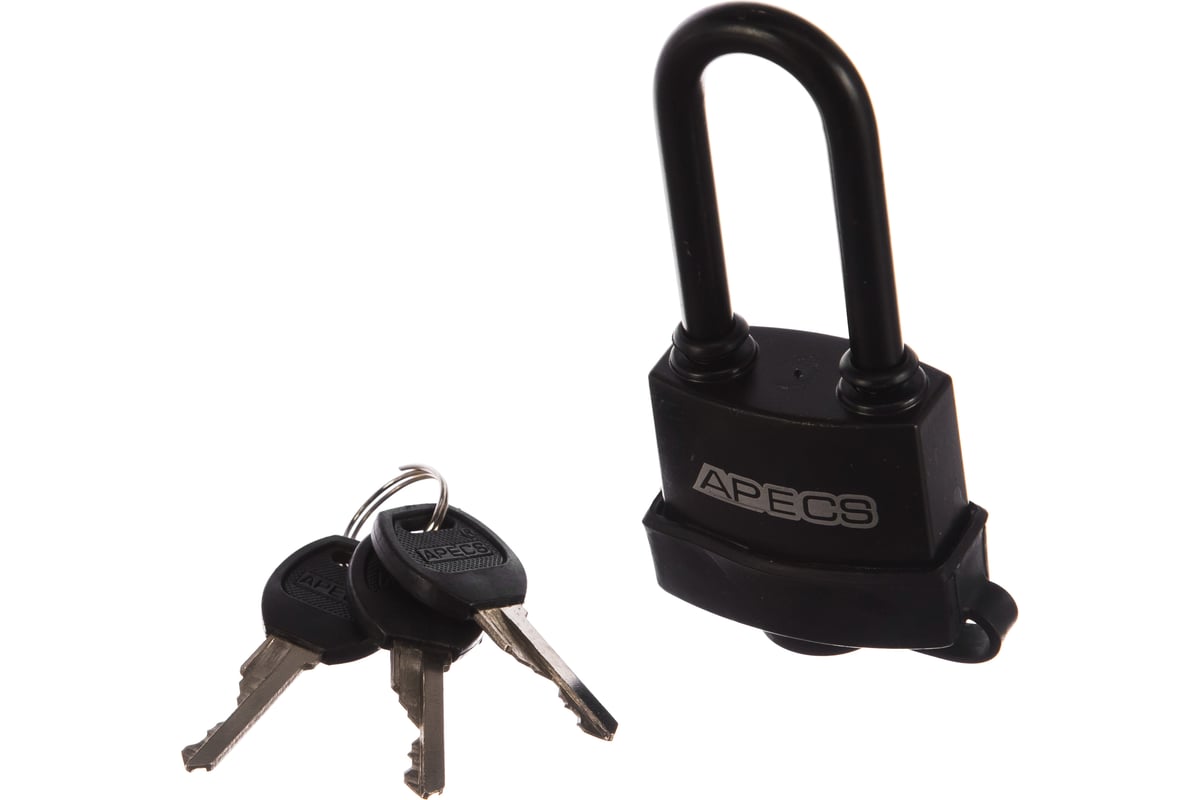 ЗАМОК навесной 47х100,5 мм d7,5 мм амбарный PDR-50-45-L APECS