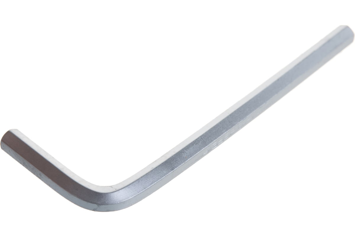 КЛЮЧ имбусовый HEX 4 мм хромированное покрытие CrV Мастер ЗУБР