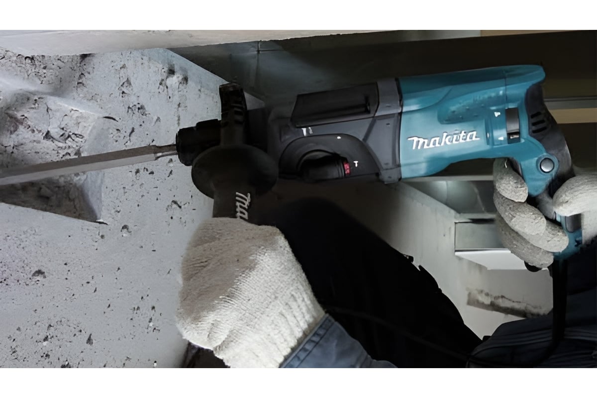 Перфоратор SDS-PLUS 780 Вт 2,7 Дж 3 режима 24 мм HR2470 MAKITA — фото 8