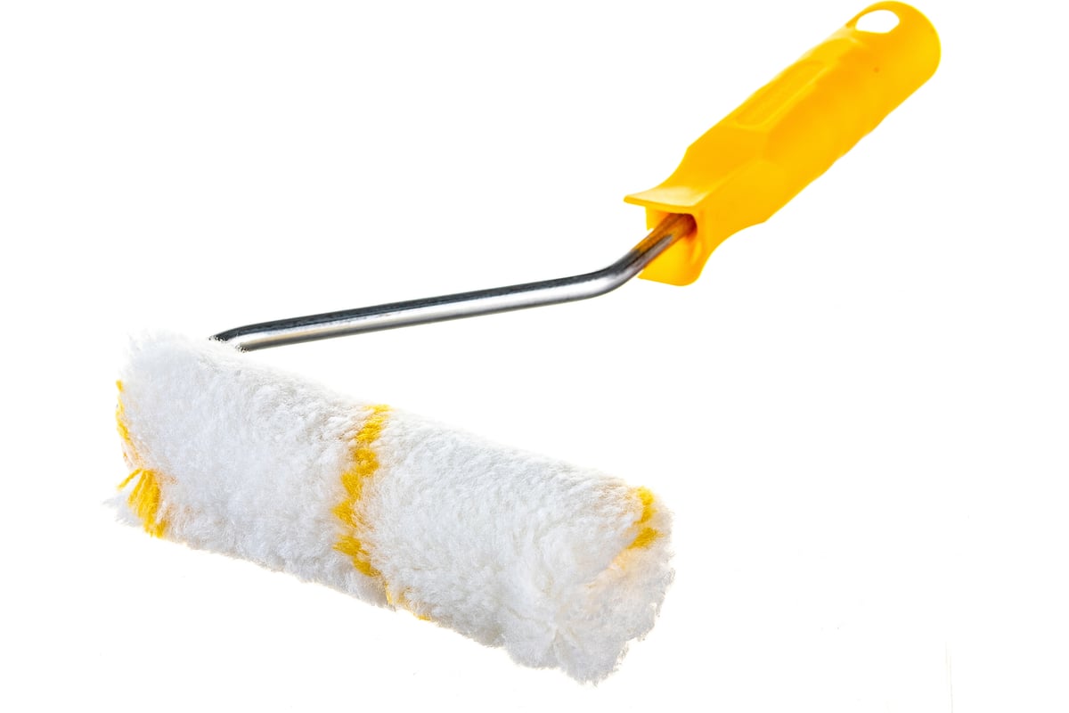ВАЛИК-МИНИ микрофибра 100 мм ворс 12 мм D15 мм с ручкой РЕМОКОЛОР — фото 4