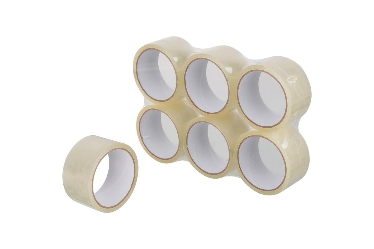 ЛЕНТА упаковочная 48 мм 40 м 40 мкм клейкая цв. прозрачный