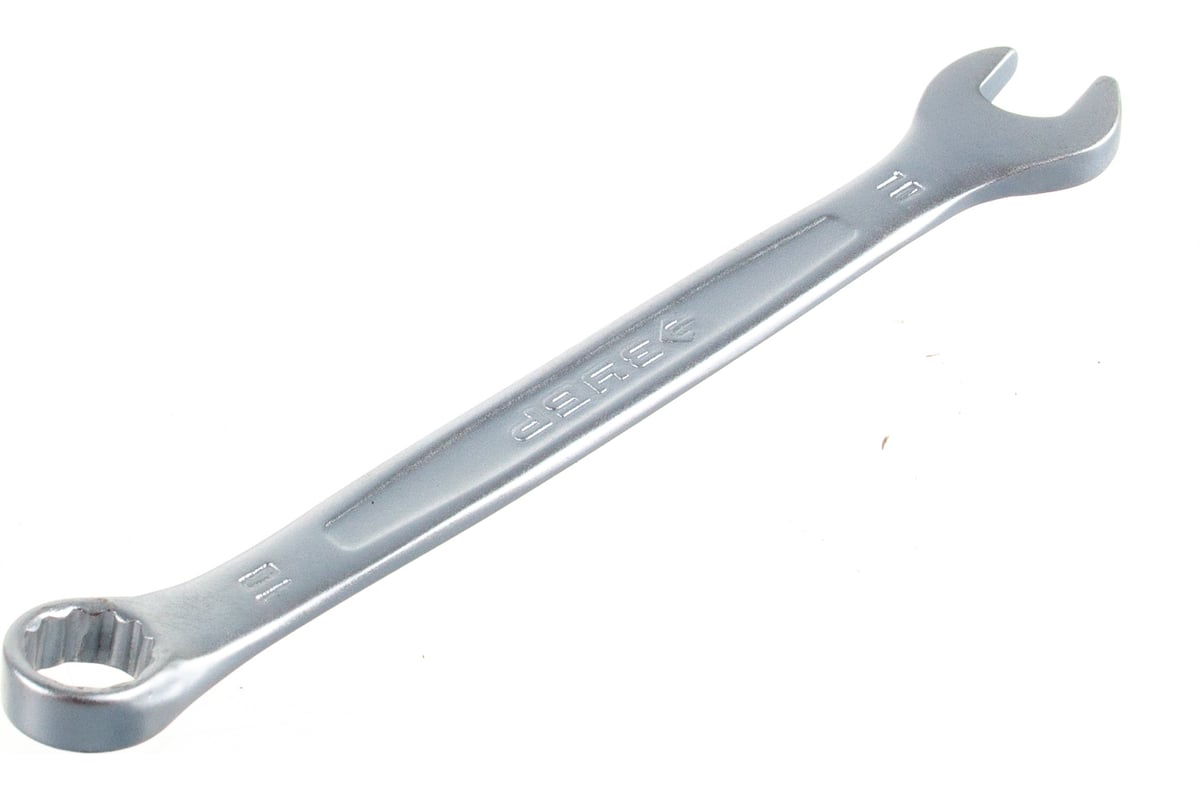 КЛЮЧ гаечный 10 мм комбинированный CrV ЗУБР
