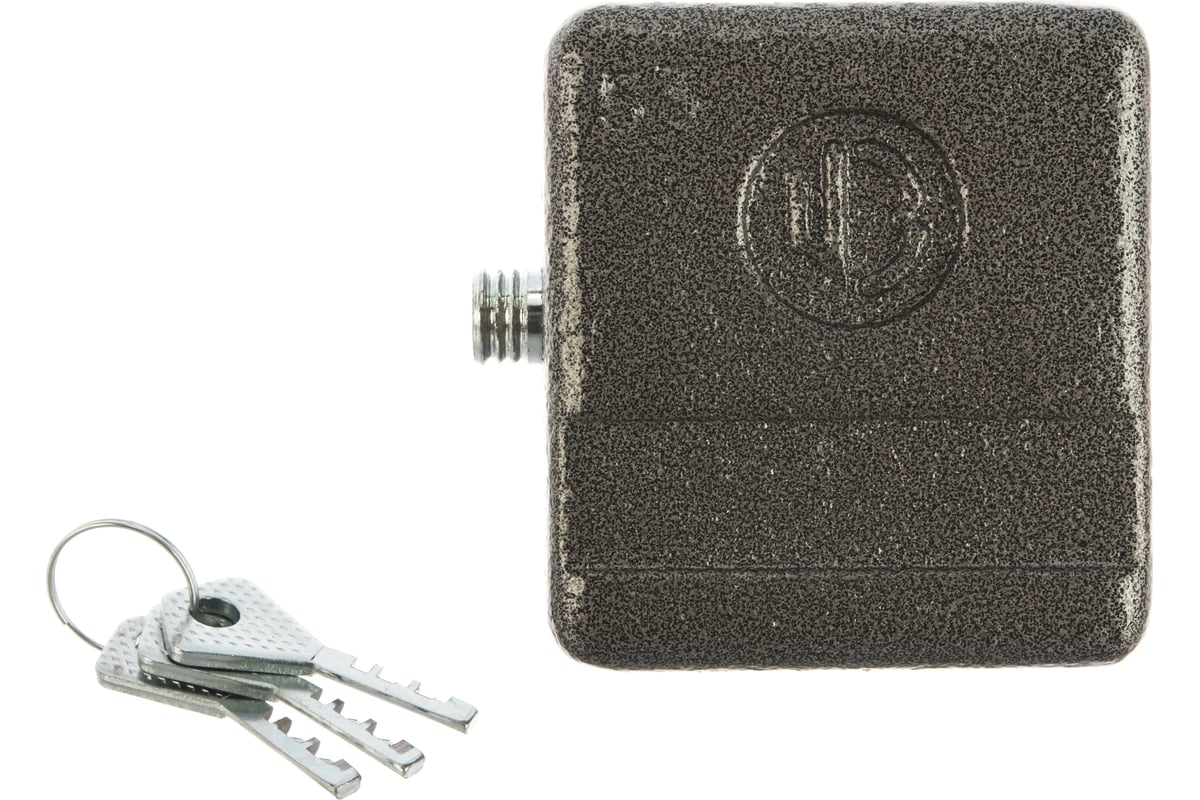 ЗАМОК навесной 88*91 мм d14 мм закрытый ВС2-10 ЧАЗ