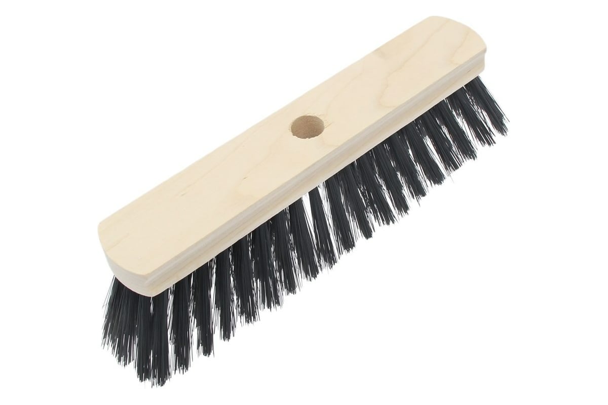 ШВАБРА 275 мм капроновая щетина 6-рядная дерево без рукоятки БО6