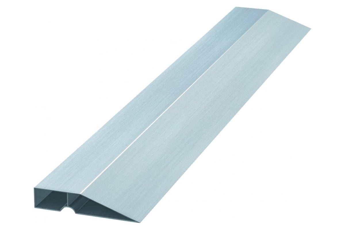 ПРАВИЛО трапециевидное 1000 мм 1 ребро жесткости алюминий СИБРТЕХ — фото 5
