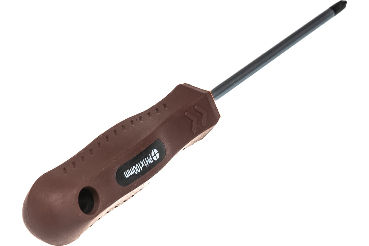 НАБОР отверток (6 предметов) PH/SL обрезиненная рукоятка Мастер BIBER — фото 4